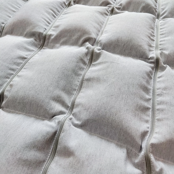 Утяжеленное гречневое одеяло-покрывало 140*200 10 кг