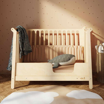 Детская кроватка LULO 120х80 - Натуральная